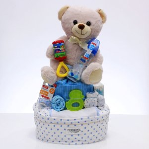 Diaper cake - Basic - Boy