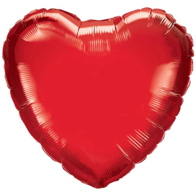 Foil balloon Red heart