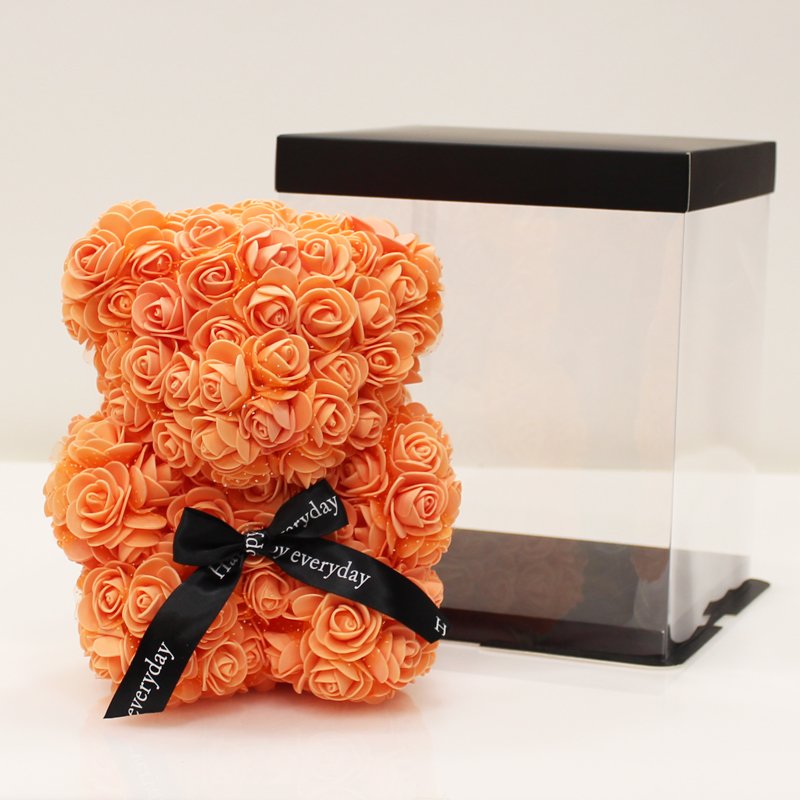 Rose Bear small! Orange - courier