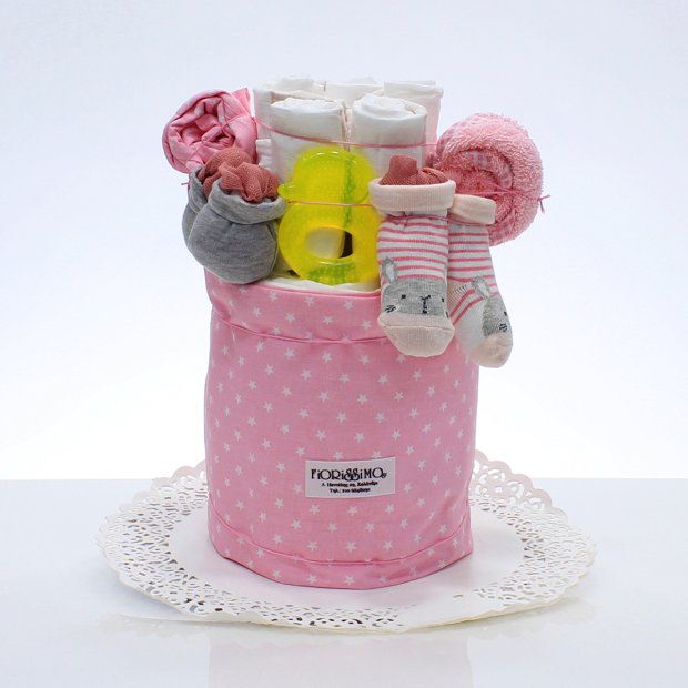 Diaper cake small Girl!!