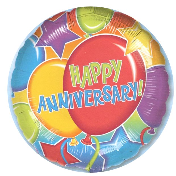 Foil Balloon Happy Anniversary