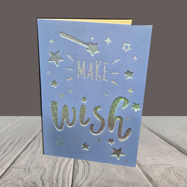 Wishing Card Make a wish!